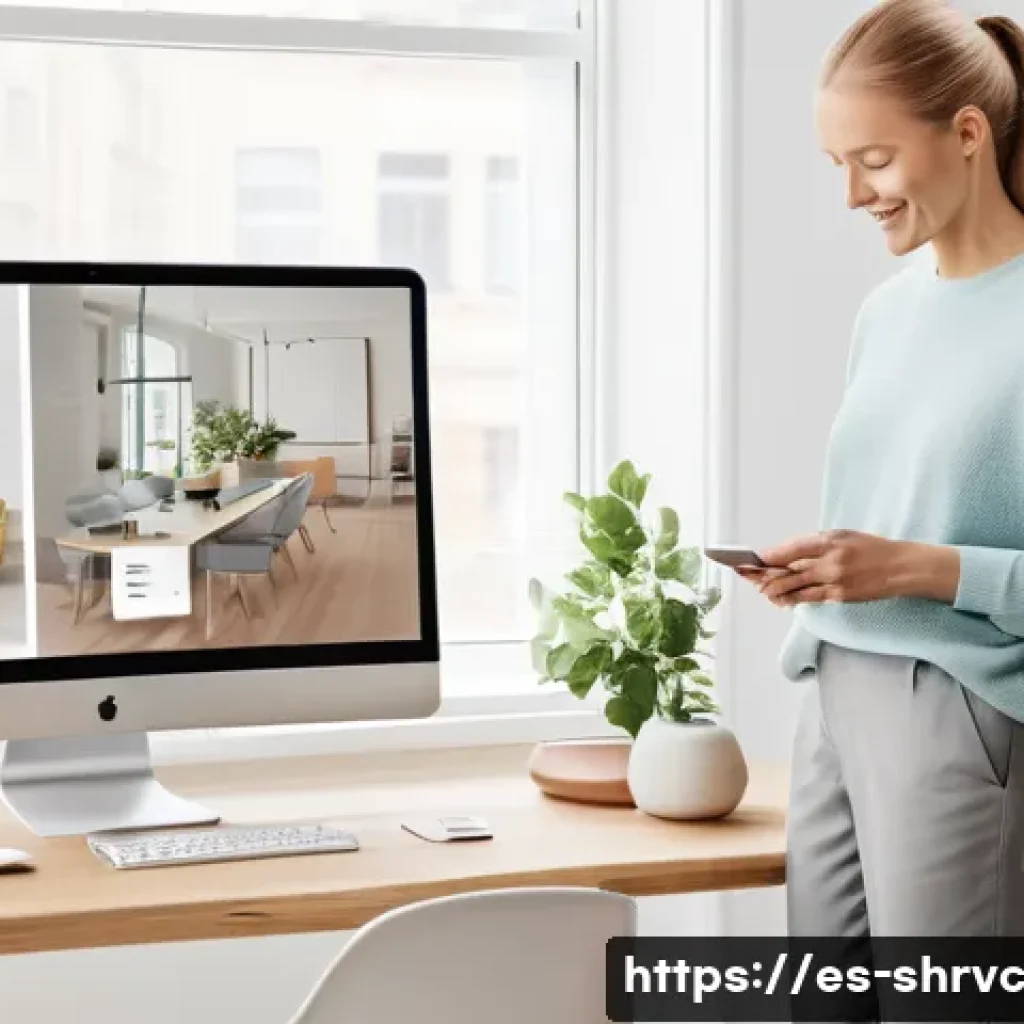 서비스 디자인 사고의 해외 사례 비교 분석 - A modern Scandinavian public service digital platform interface displayed on a sleek desktop and sma...